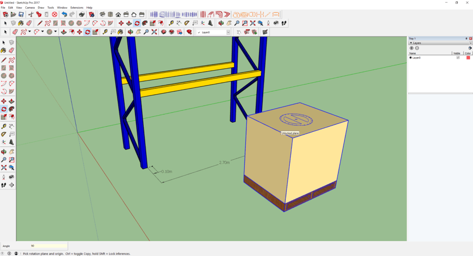 Tutorial 3 - Modify a pallet rack - WarehouseBlueprint